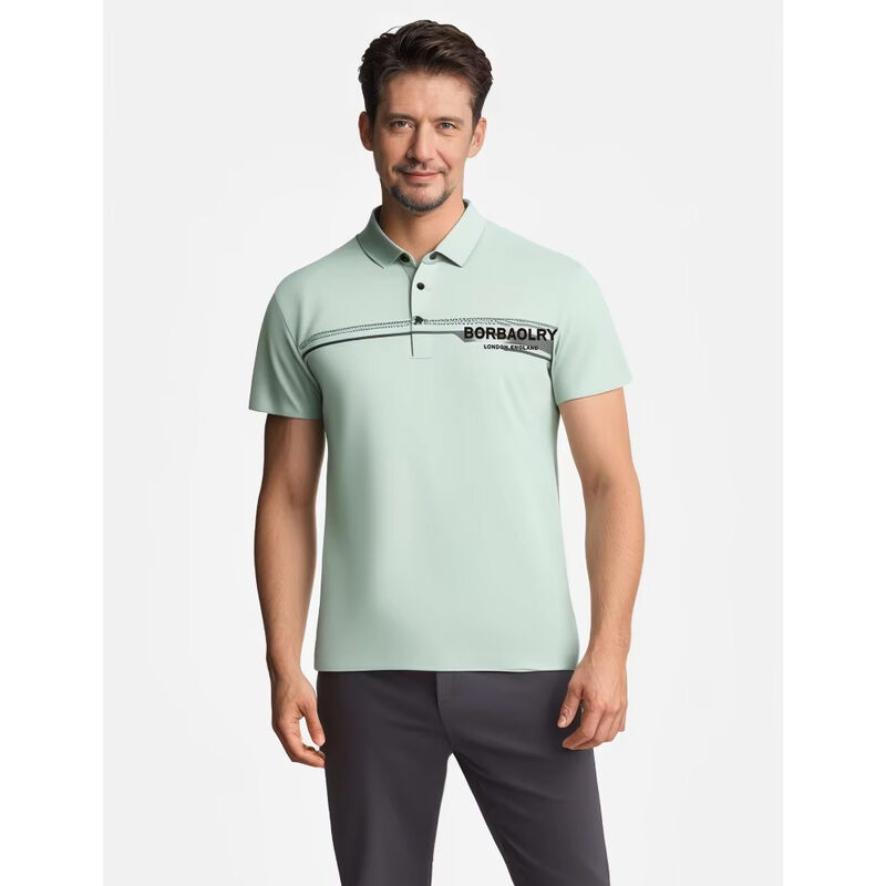 Customized Luxury Heavyweight Plain Sports Casual Polo T-Shirt Cepat kering Sports Polo Nyaman Polo T-Shirt
