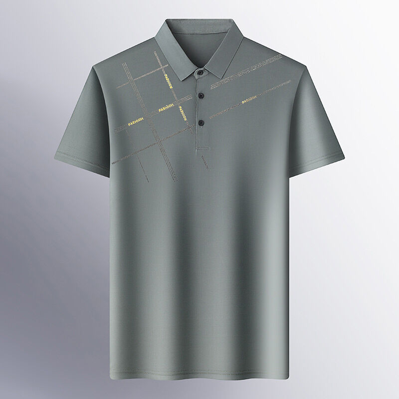Custom Mens Printing Embroidery Logo Kualitas Tinggi Baju polos polos Seragam Golf Polo Kaos
