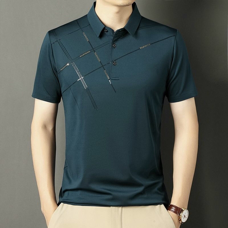 Custom Mens Printing Embroidery Logo Kualitas Tinggi Baju polos polos Seragam Golf Polo Kaos