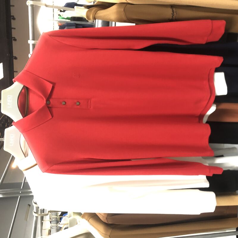 Kaos Polo lengan panjang Logo khusus Kaos Polo Katun Pria Dry Fit Golf Kaos Polo lengan panjang