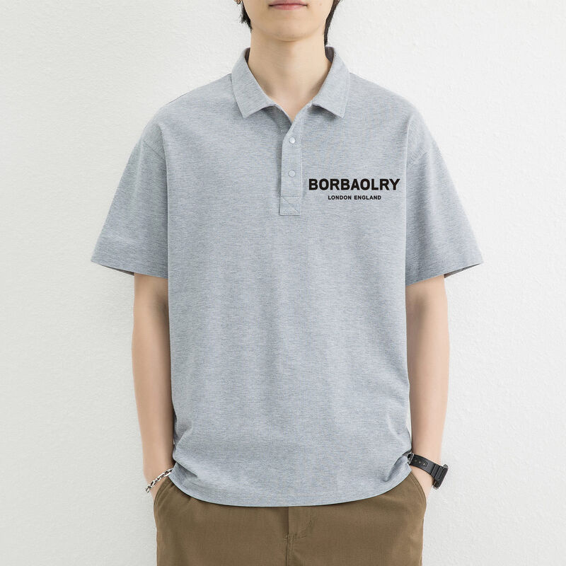 Polo Shirt Pria Berkualitas Tinggi Camisetas Polo De Hombre Formal Custom Casual Blank Plain Fit Polo T-shirt