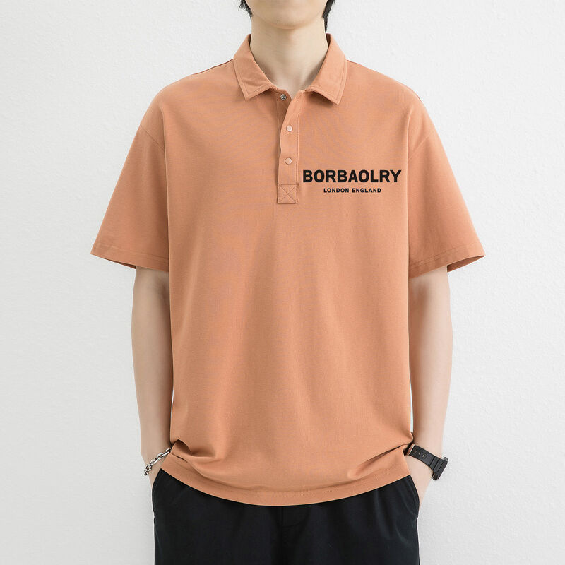 Polo Shirt Pria Berkualitas Tinggi Camisetas Polo De Hombre Formal Custom Casual Blank Plain Fit Polo T-shirt